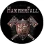 HAMMERFALL: Steel Meets (jelvény, 2,5 cm)
