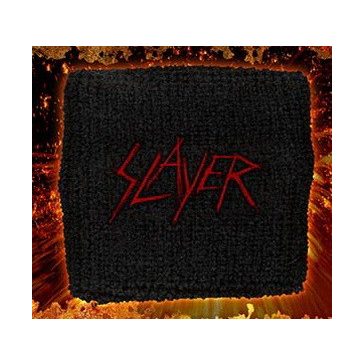 SLAYER: Logo (frottír csuklószorító)