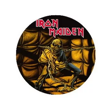 IRON MAIDEN: Piece Of Mind (jelvény, 2,5 cm)