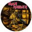IRON MAIDEN: Piece Of Mind (jelvény, 2,5 cm)