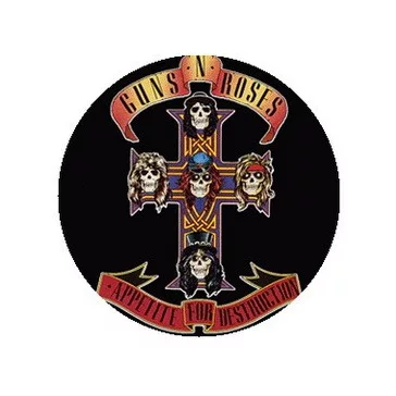   GUNS N' ROSES: Appetite For Destruction (jelvény, 2,5 cm)