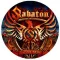 SABATON: Coat Of Arms (jelvény, 2,5 cm)