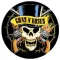 GUNS N' ROSES: Kalapos (jelvény, 2,5 cm)