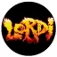 LORDI: Logo (jelvény, 2,5 cm)