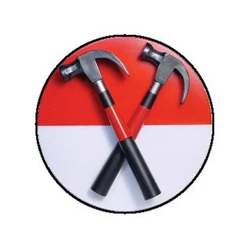 PINK FLOYD: Hammers (jelvény, 2,5 cm)