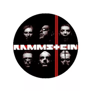 RAMMSTEIN: Du hast (jelvény, 2,5 cm)