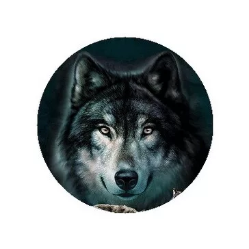 WOLF HUNTING (jelvény, 2,5 cm)