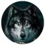 WOLF HUNTING (jelvény, 2,5 cm)