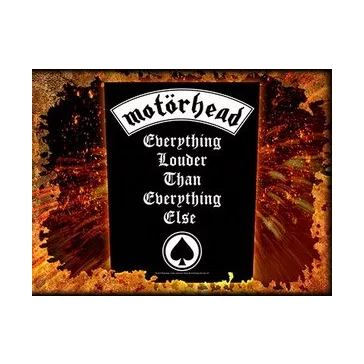 MOTORHEAD: Everything Louder (hátfelvarró / backpatch)