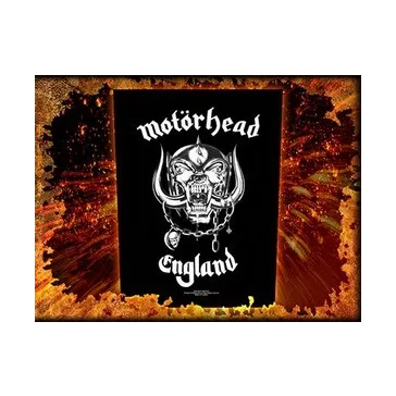 MOTORHEAD: England (hátfelvarró / backpatch)