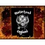 MOTORHEAD: England (hátfelvarró / backpatch)