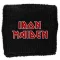 IRON MAIDEN: Logo (frottír csuklószorító)