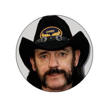 LEMMY: Portrait (jelvény, 2,5 cm)
