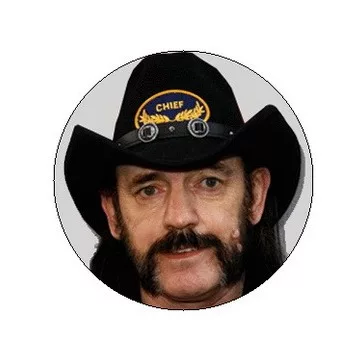 LEMMY: Portrait (jelvény, 2,5 cm)