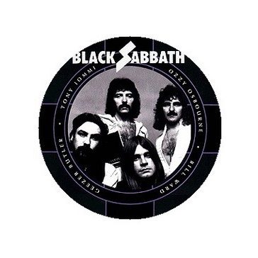 BLACK SABBATH: Band '74 (jelvény, 2,5 cm)