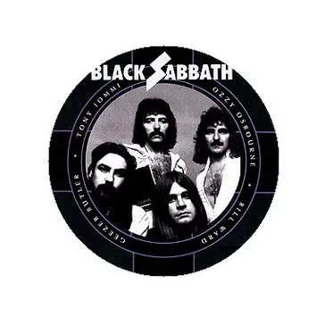 BLACK SABBATH: Band '74 (jelvény, 2,5 cm)