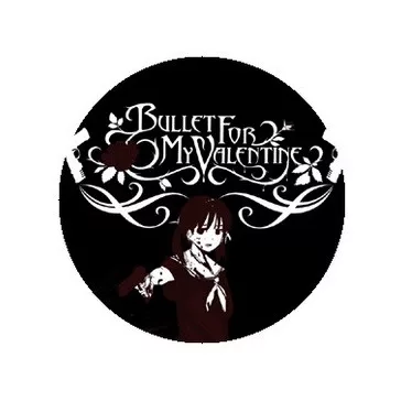 BULLET FOR MY VALENTINE: Girl (jelvény, 2,5 cm)