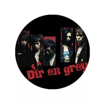 DIR EN GREY: Band (jelvény, 2,5 cm)