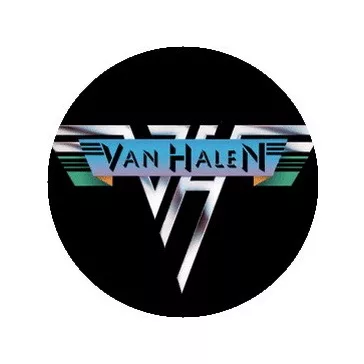 VAN HALEN: Logo (jelvény, 2,5 cm)