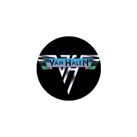 VAN HALEN: Logo (jelvény, 2,5 cm) VAN HALEN: Logo (jelvény, 2,5 cm)