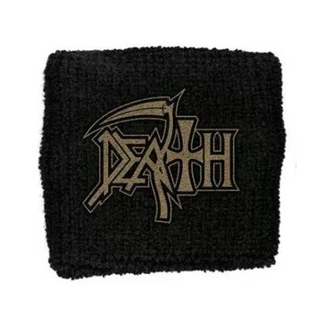 DEATH: Logo (frottír csuklószorító)