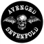 AVENGED SEVENFOLD: Death Bat (hátfelvarró / backpatch)