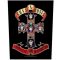 GUNS N' ROSES: Appetite For D. (hátfelvarró / backpatch)