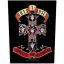 GUNS N' ROSES: Appetite For D. (hátfelvarró / backpatch)