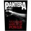 PANTERA: Vulgar Display (hátfelvarró / backpatch)
