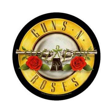   GUNS N' ROSES: Bullet Logo (round) (hátfelvarró / backpatch)