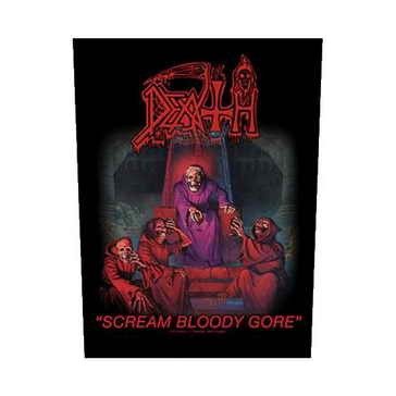 DEATH: Scream Bloody Gore (hátfelvarró / backpatch)