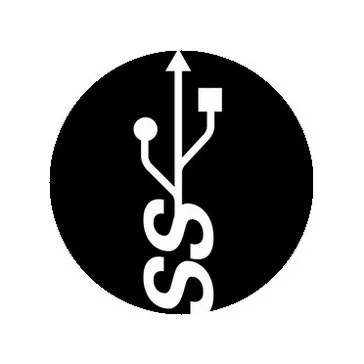 USB (jelvény, 2,5 cm)