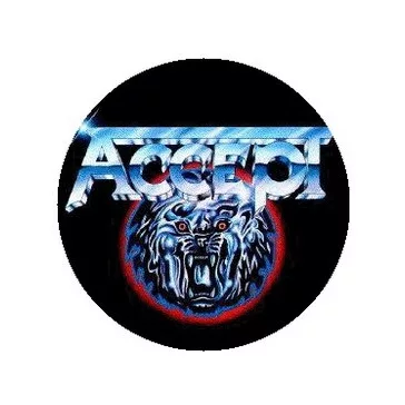 ACCEPT: Logo (jelvény, 2,5 cm)
