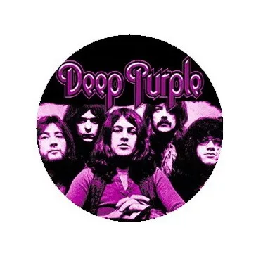 DEEP PURPLE: Band (jelvény, 2,5 cm)