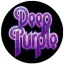 DEEP PURPLE: Logo (jelvény, 2,5 cm)