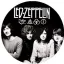 LED ZEPPELIN: Band (jelvény, 2,5 cm)