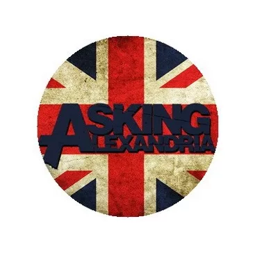 ASKING ALEXANDRIA: GB (jelvény, 2,5 cm)