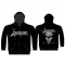 VENOM: Black Metal (kapucnis pulóver, cipzáros)