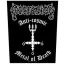 DISSECTION: Anti-Cosmic Metal Of D. (hátfelvarró / backpatch)