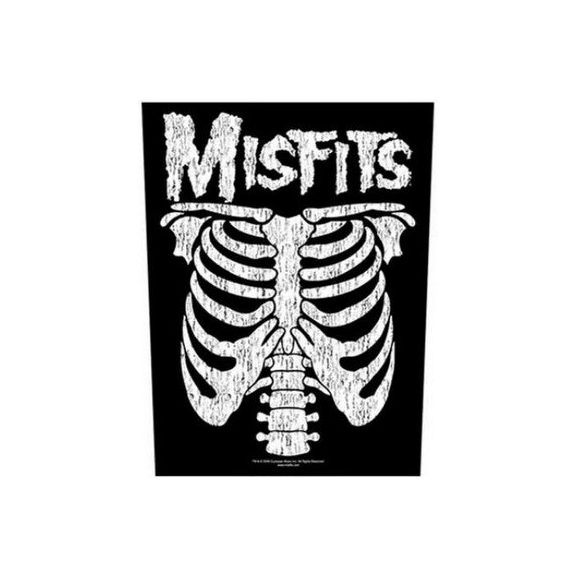 MISFITS: Ribcage (hátfelvarró / backpatch) MISFITS: Ribcage (hátfelvarró / backpatch)