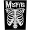 MISFITS: Ribcage (hátfelvarró / backpatch)
