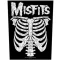 MISFITS: Ribcage (hátfelvarró / backpatch)