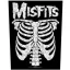 MISFITS: Ribcage (hátfelvarró / backpatch)