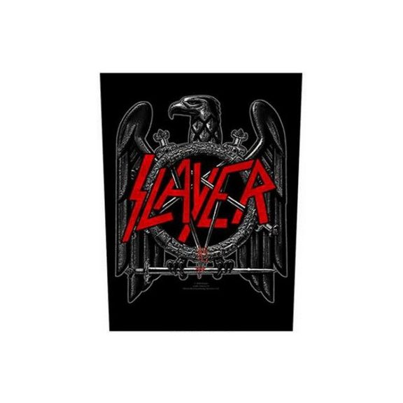 SLAYER: Black Eagle (hátfelvarró / backpatch) SLAYER: Black Eagle (hátfelvarró / backpatch)