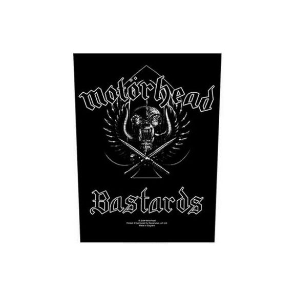 MOTORHEAD: Bastards (hátfelvarró / backpatch) MOTORHEAD: Bastards (hátfelvarró / backpatch)