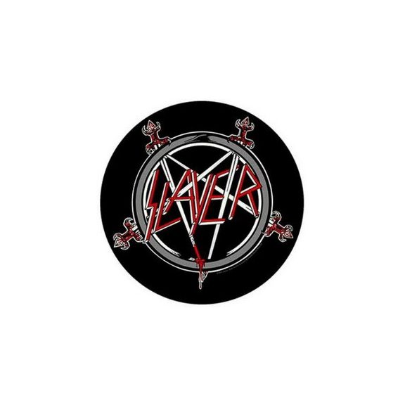 SLAYER: Pentagram Circle (hátfelvarró / backpatch) SLAYER: Pentagram Circle (hátfelvarró / backpatch)