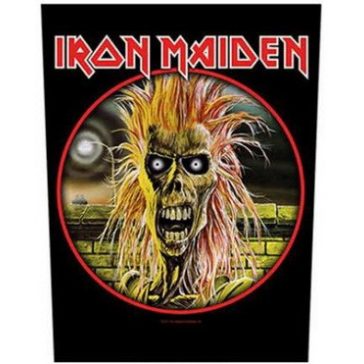 IRON MAIDEN: Iron Maiden (hátfelvarró / backpatch)