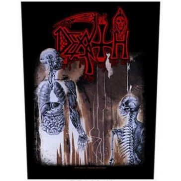 DEATH: Human (hátfelvarró / backpatch)
