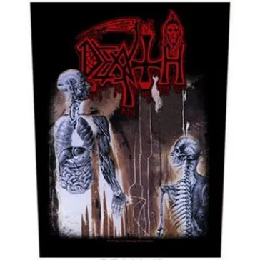 DEATH: Human (hátfelvarró / backpatch)