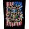 GUNS N' ROSES: Flag (hátfelvarró / backpatch)